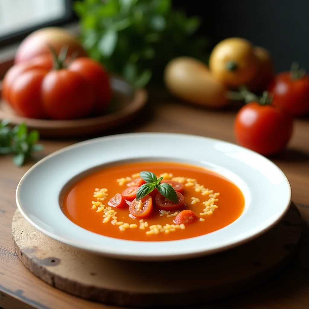 Sopa de Tomate y Algas Dulse: Receta Irlandesa Vegana con Toque Marino y Reconfortante