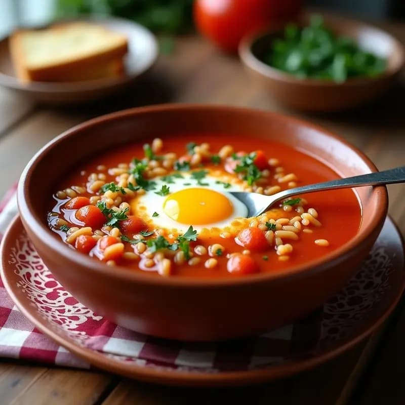 Sopa de Tomate con Arroz: Receta de la Abuela para Aprovechar el Pan Duro