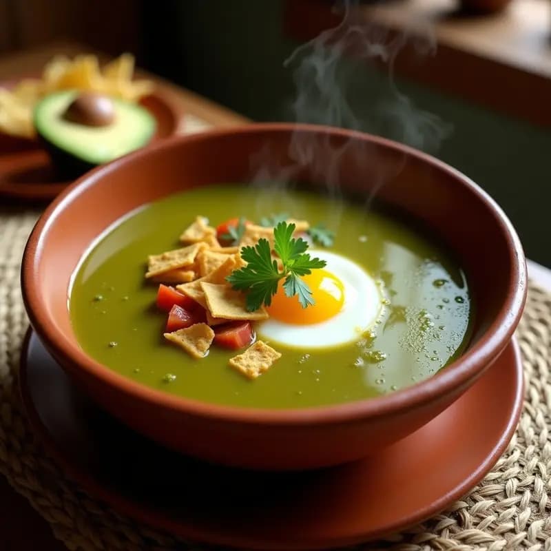 Sopa de Tortilla con Aguacate y Chile Pasilla: Receta Mexicana en Olla Rápida