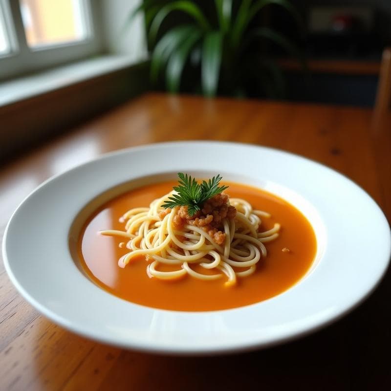 Sopa de Fideos Udon con Brotes de Soja y Shitake: Receta Japonesa en Olla Express