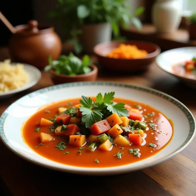 Sopa de Verduras con Quinoa: Receta en Thermomix Alta en Proteína y Sin Gluten