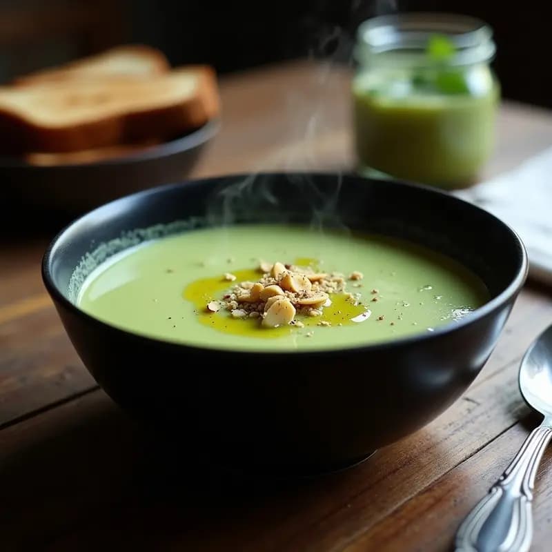 Sopa de Zamorano y Espinacas con Toque de Nuez Moscada: Receta Española en Thermomix