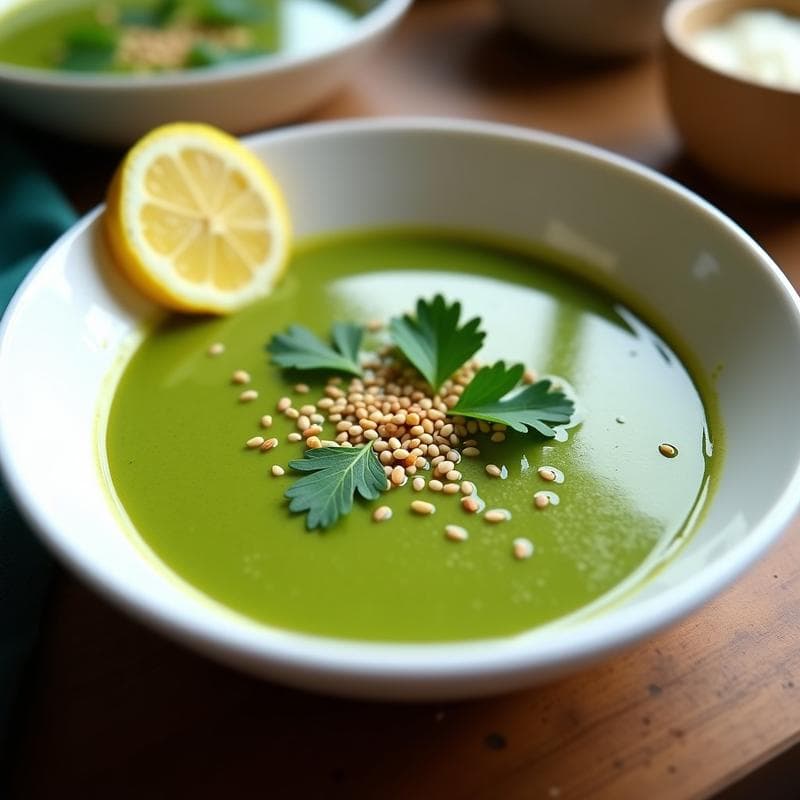 Sopa de Zucchini y Jengibre con Toque de Limón: Receta Detox en Olla Exprés