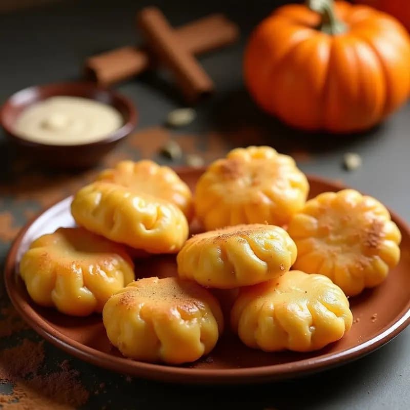 Sopapillas de Calabaza y Queso Ricotta: Postre Colombiano Sin Azúcar y Keto