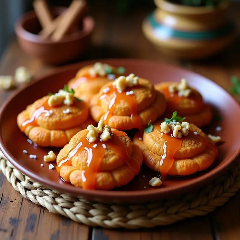 Sopapillas de Camote Morado: Postre Mexicano Sin Harina y en Airfryer