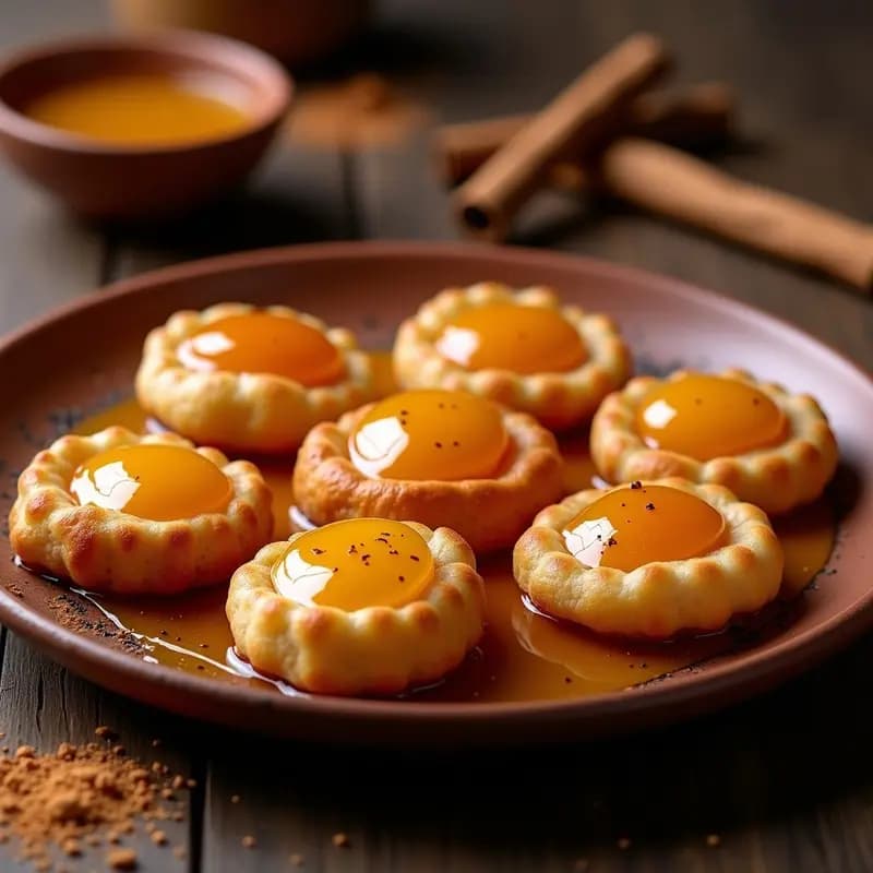 Sopapillas Neomexicanas con Miel de Agave y Canela: Postre Crujiente Sin Fritura