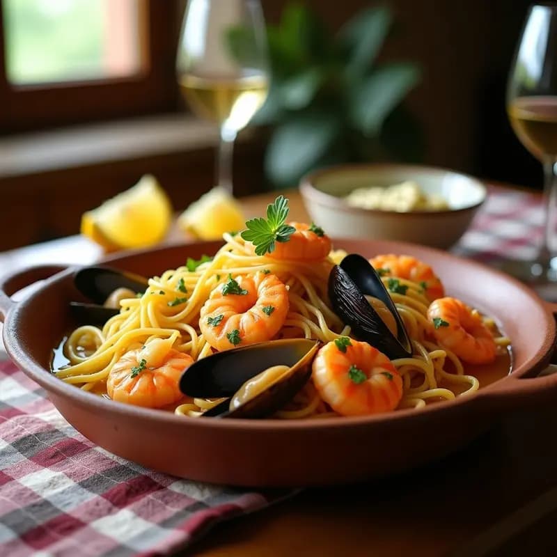 Sopar Sec Catalán de Fideos y Mariscos: Receta de Pescaders en Olla Rápida