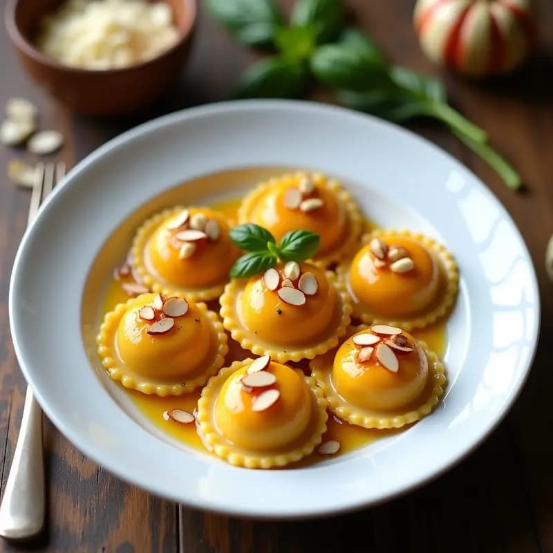 Sorrentinos Argentinos de Calabaza y Ricotta: Raviolis Gourmet en 20 Minutos con Thermomix