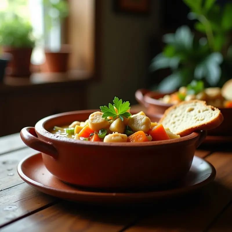 Sorropotún: Guiso Vasco de Bacalao con Alubias y Verduras
