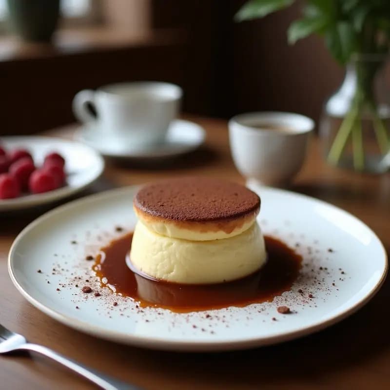 Soufflé de Chocolate y Avellanas: Postre Francés Sin Azúcar con Eritritol