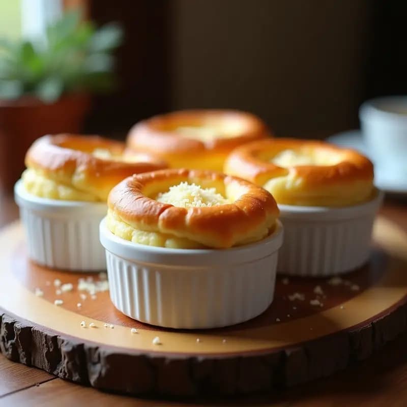 Soufflé de Queso Idiazábal: Entrante Vasco Espumoso y Ligero