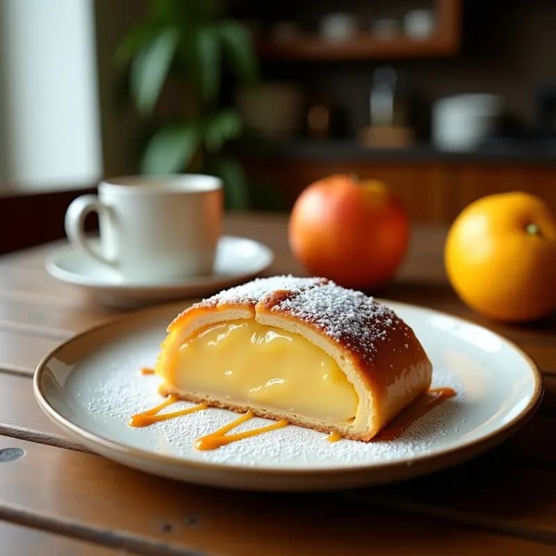 Strudel de Manzana y Canela: Receta Austriaca Vegana con Masa de Filo Sin Gluten