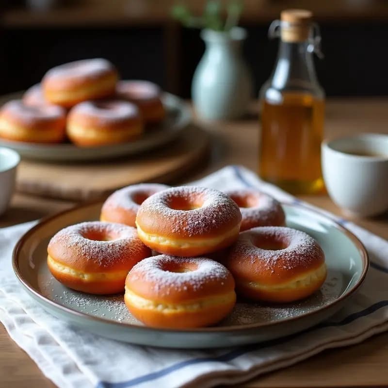 Tirma Sufganiyot de Batata Morada: Donuts Israelíes Sin Gluten y Sin Azúcar