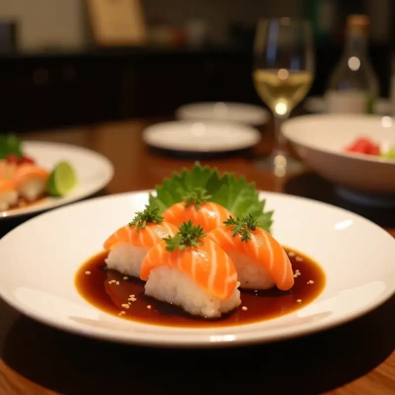 Sushi de Chirashi con Salmón Fresco y Aguacate: Plato Japonés en Casa