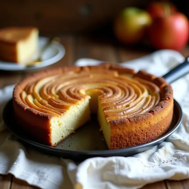 Szarlotka Polaca de Manzana y Canela con Masa de Almendra: Postre Sin Harina