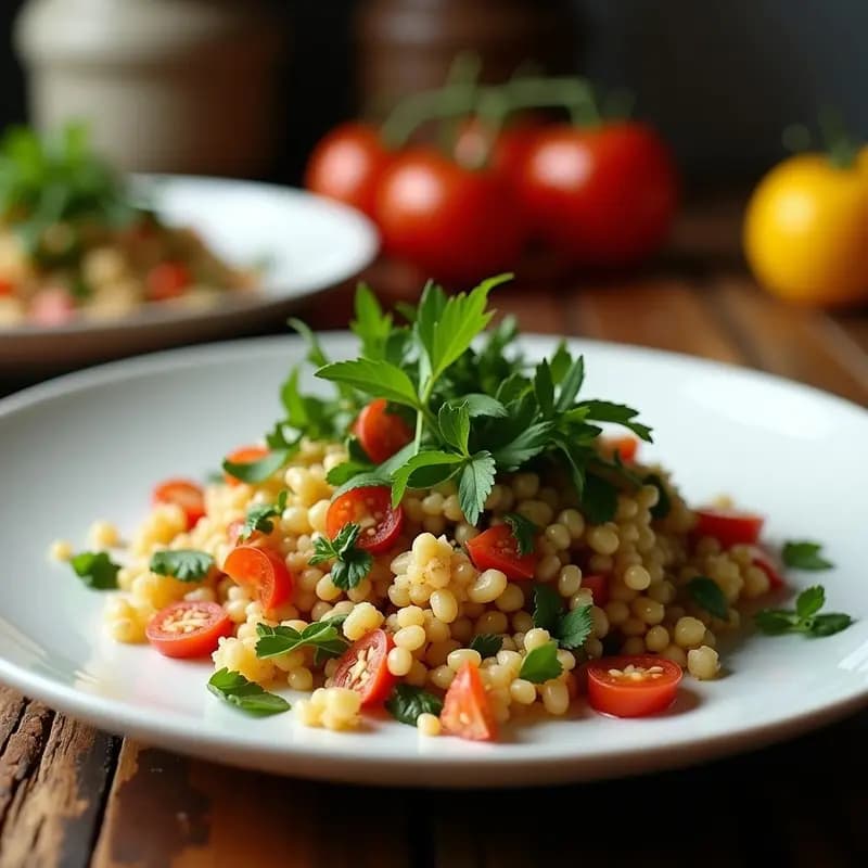 Tabbouleh de Coliflor y Granados: Entrante Libanés Crudivegano y Detox