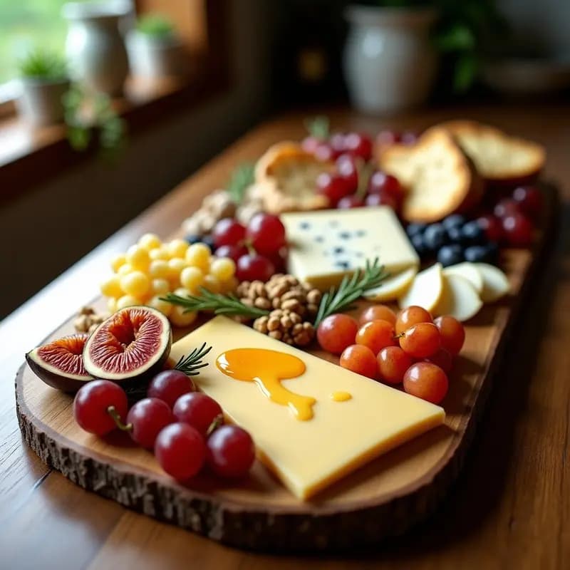 Tablas de Queso y Frutas con Membrillo y Nueces: Aperitivo Español Sin Gluten para Fiestas