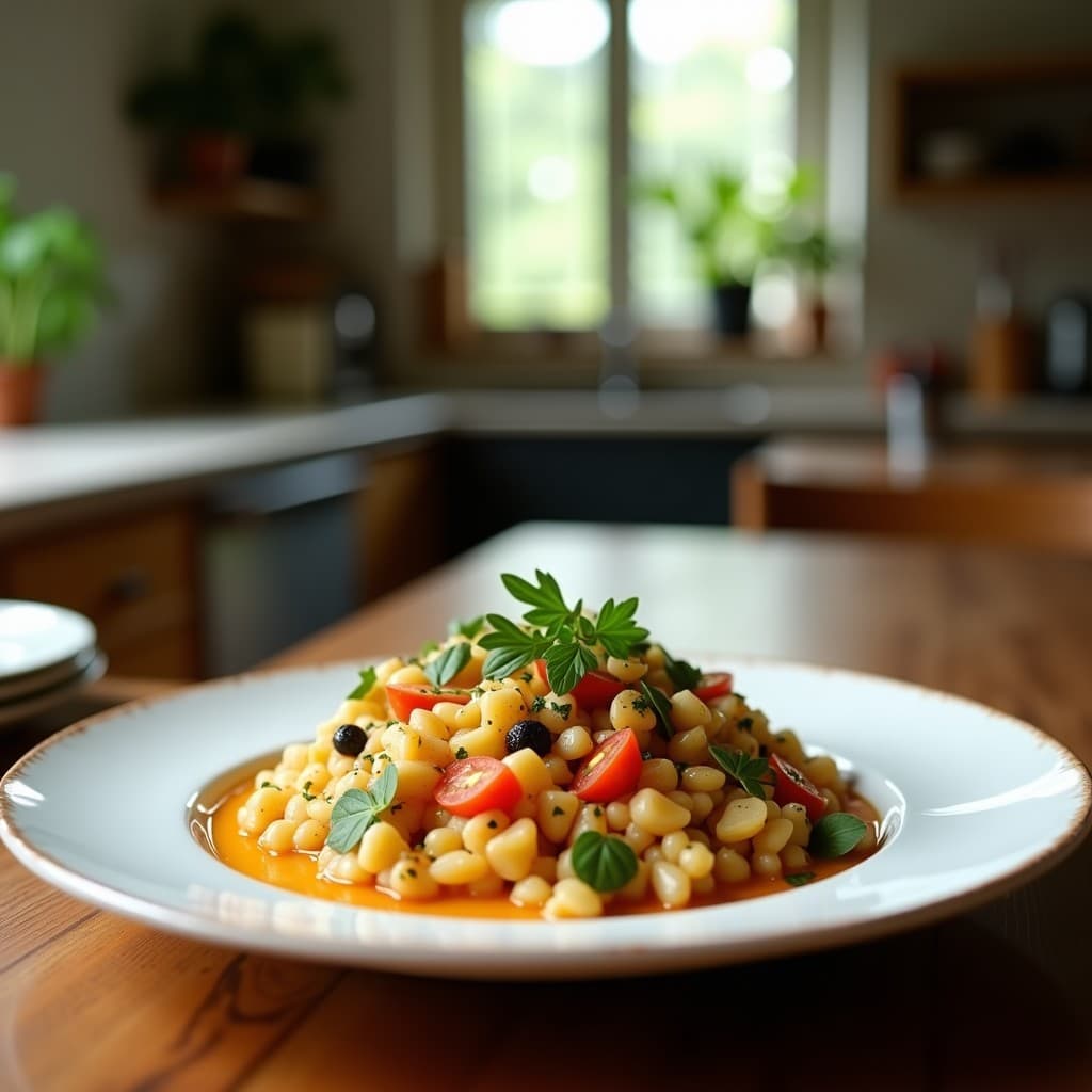 Taboulé de Coliflor con Granados y Hierbas Libanesas: Ensalada Keto Sin Cocción