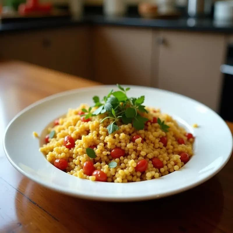 Taboulé Libanés con Trigo Bulgur y Limón: Ensalada Fresca y Sin Gluten