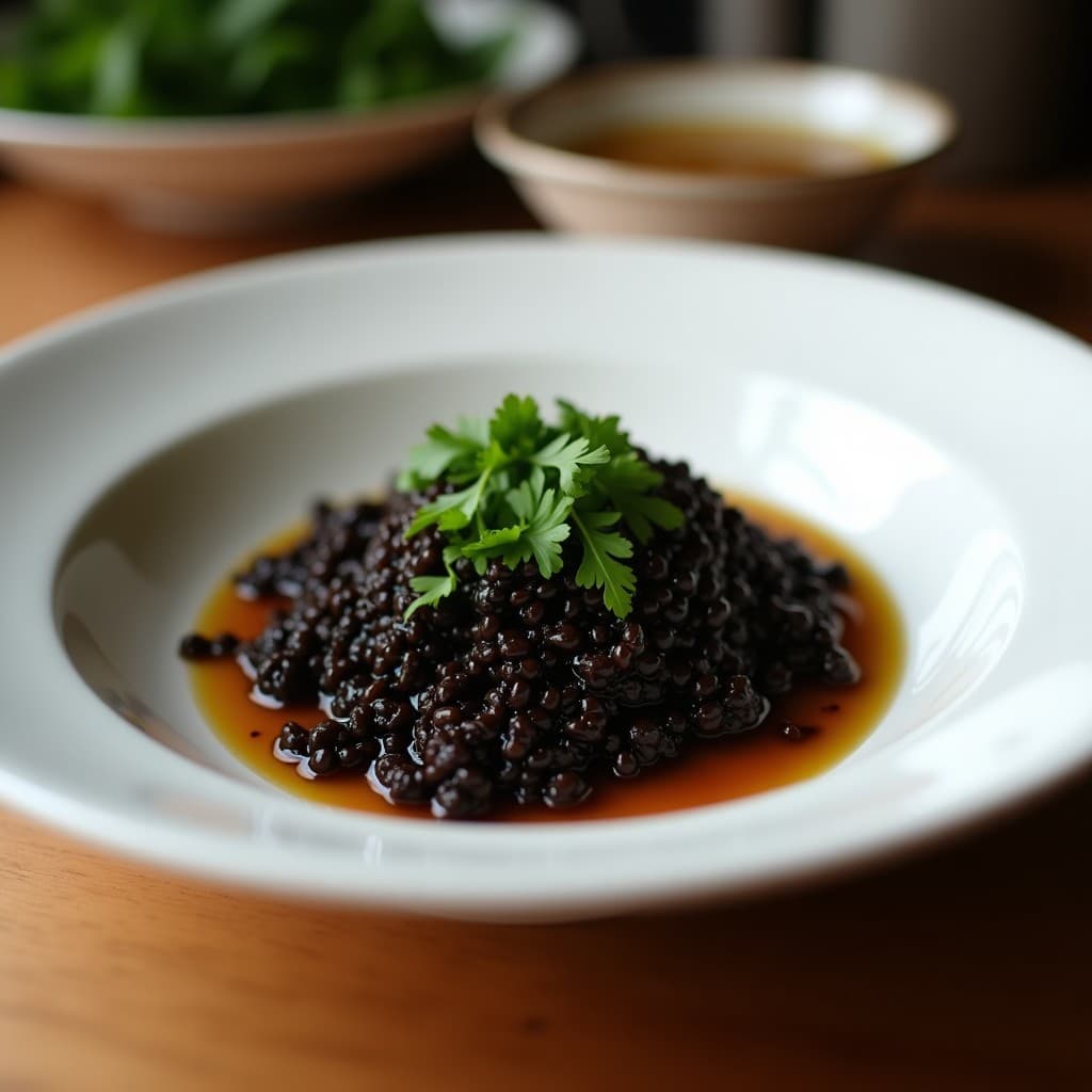 Tabulé de Quinoa Negra y Hierbas del Líbano con Vinagreta de Granados: Receta Sin Gluten