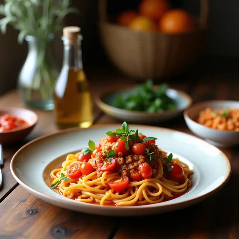 Tabuleh de Bulghur y Tomates Secos: Ensalada Árabe Tradicional