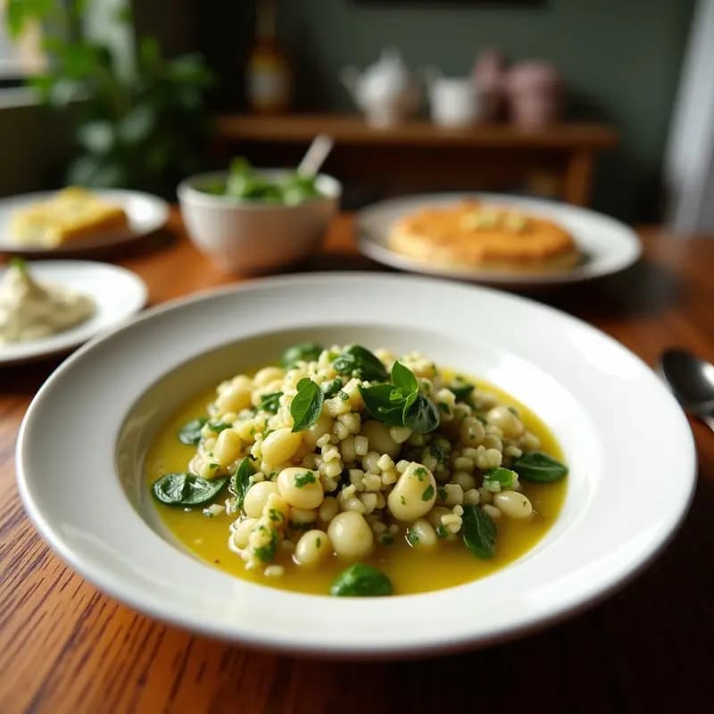 Tabuleh de Coliflor y Granada: Ensalada Libanesa Sin Bulgur con Limón y Mentas Frescas