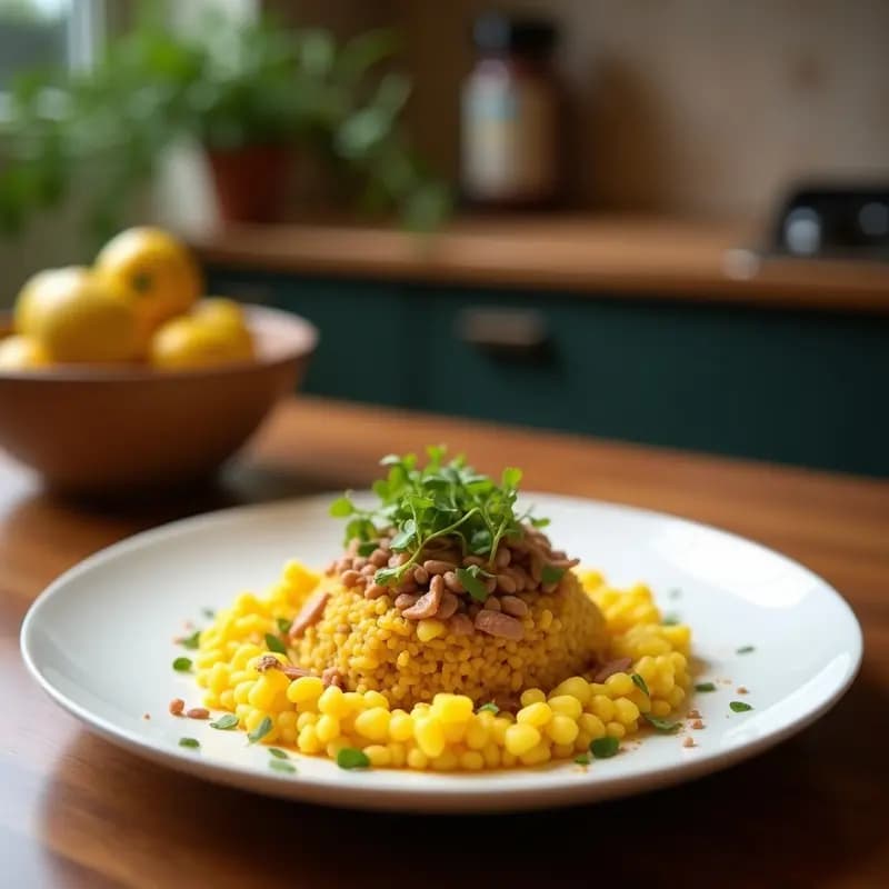 Tabuleh de Coliflor y Perejil con Limón: Ensalada Libanesa Low Carb