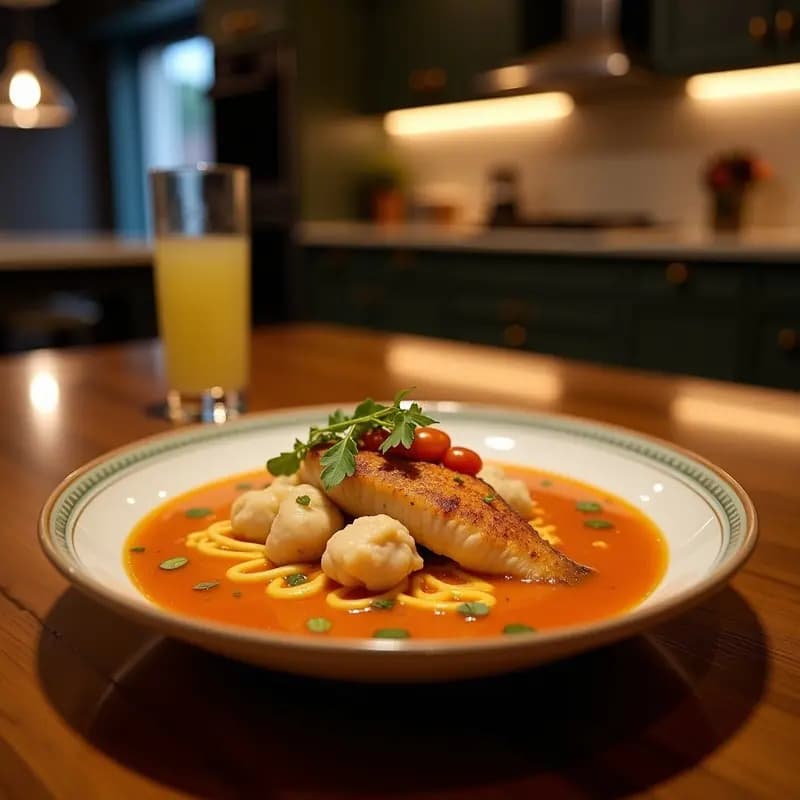 Tacacá de Gamitana: Sopa Amazonía Peruana con Pescado y Yuca en 30 Minutos