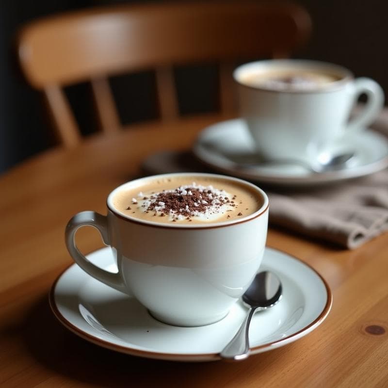 Tacitas de Café con Chocolate 85% y Coco: Postre Saludable en 10 Minutos Sin Horno