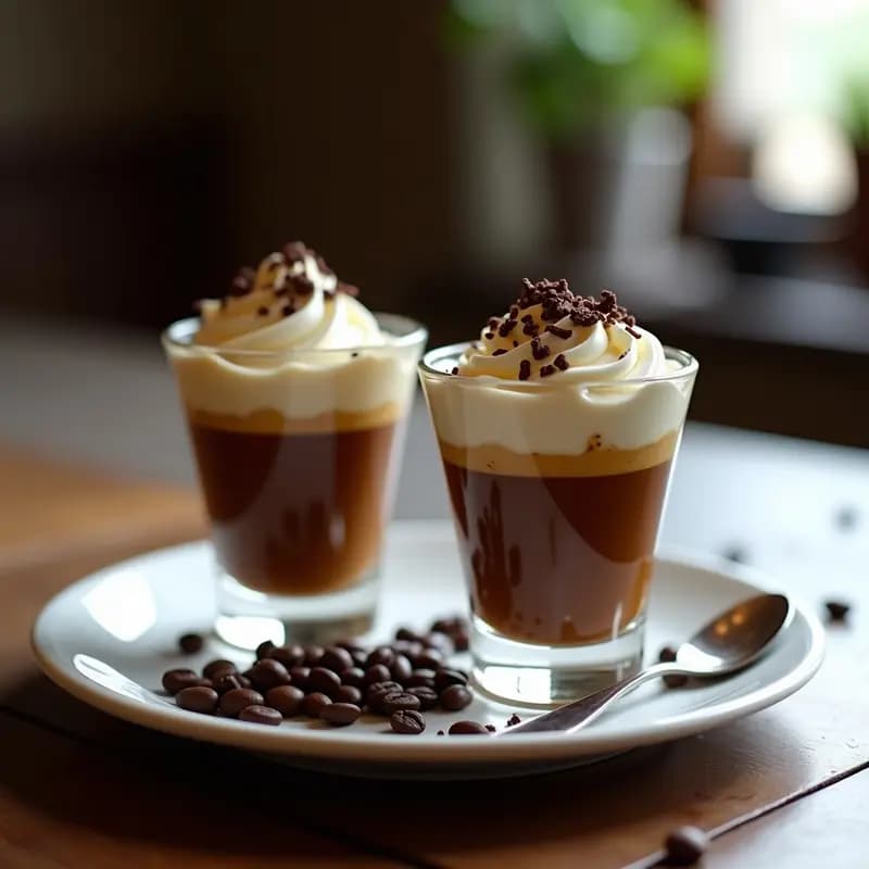 Tacitas de Café Helado con Espresso y Vainilla Tonka: Receta Elegante en 5 Minutos
