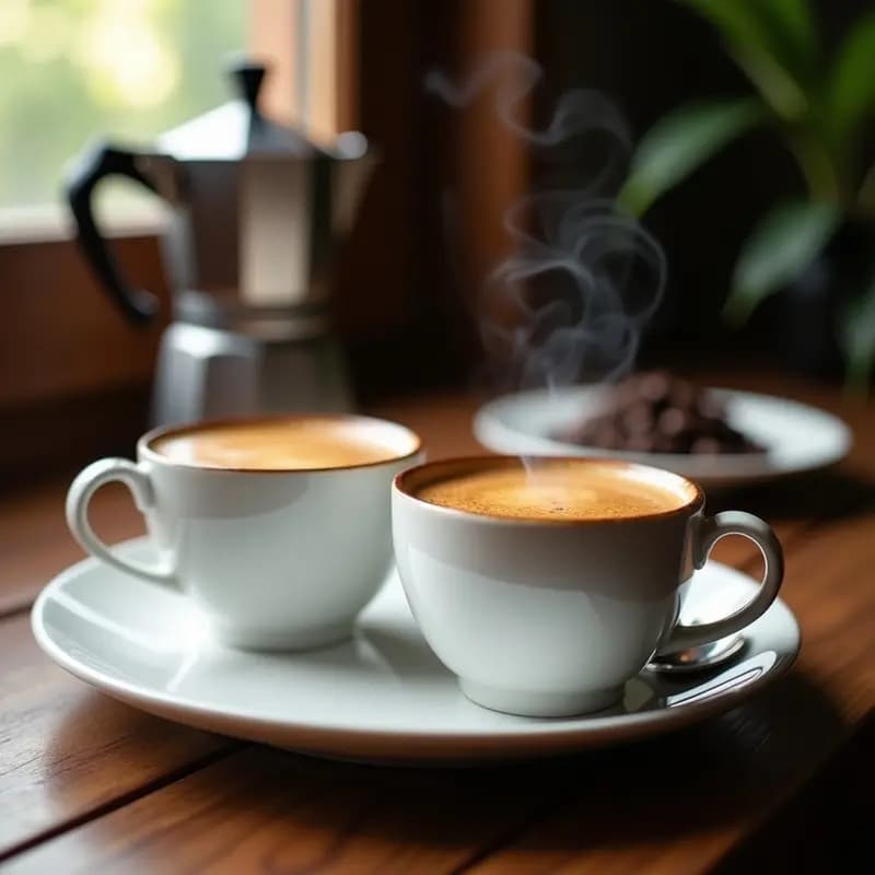 Tacitas de Café Moka Espresso Casero: Receta Auténtica en 10 Minutos