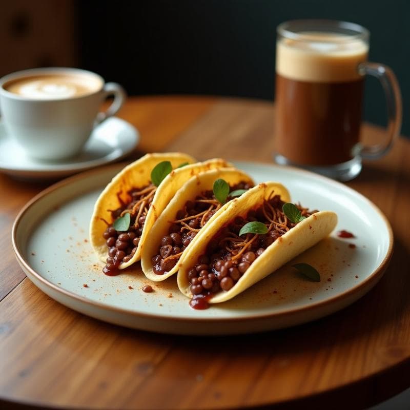 Tacitos de Café Moka Vegano: Receta en Microondas en 5 Minutos Sin Huevo