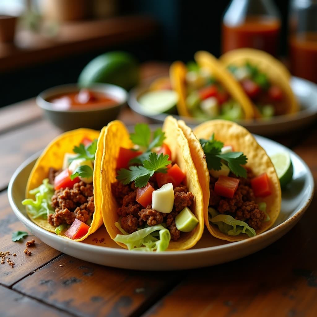 Taco Bell Home Style con Carne Molida de Soja: Receta Vegana y Económica en Olla Rápida