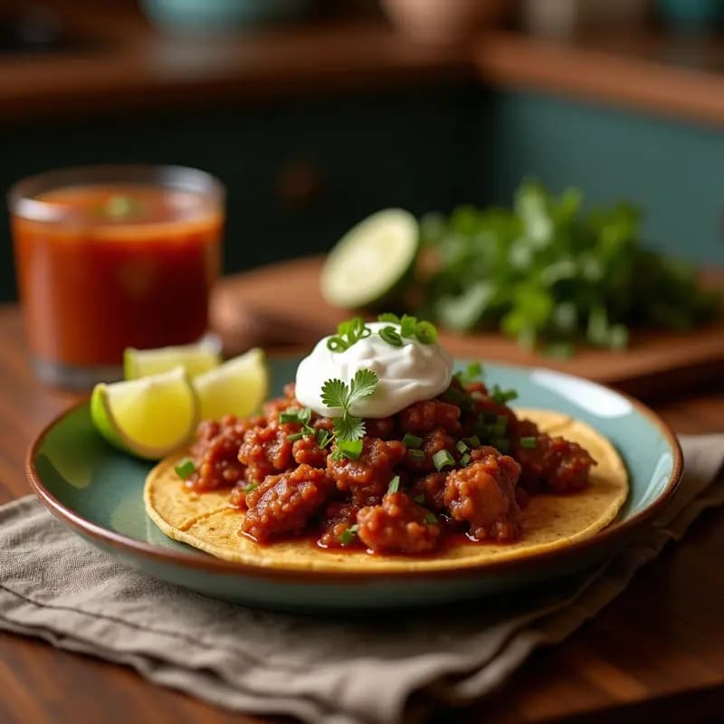 Taco de Birria de Res con Consomé en Vasito: Receta Mexicana para Tupper y Airfryer