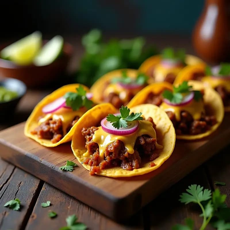 Taco de Birria de Res con Queso Oaxaca Gratinado: Receta Mexicana Viral para Tupper