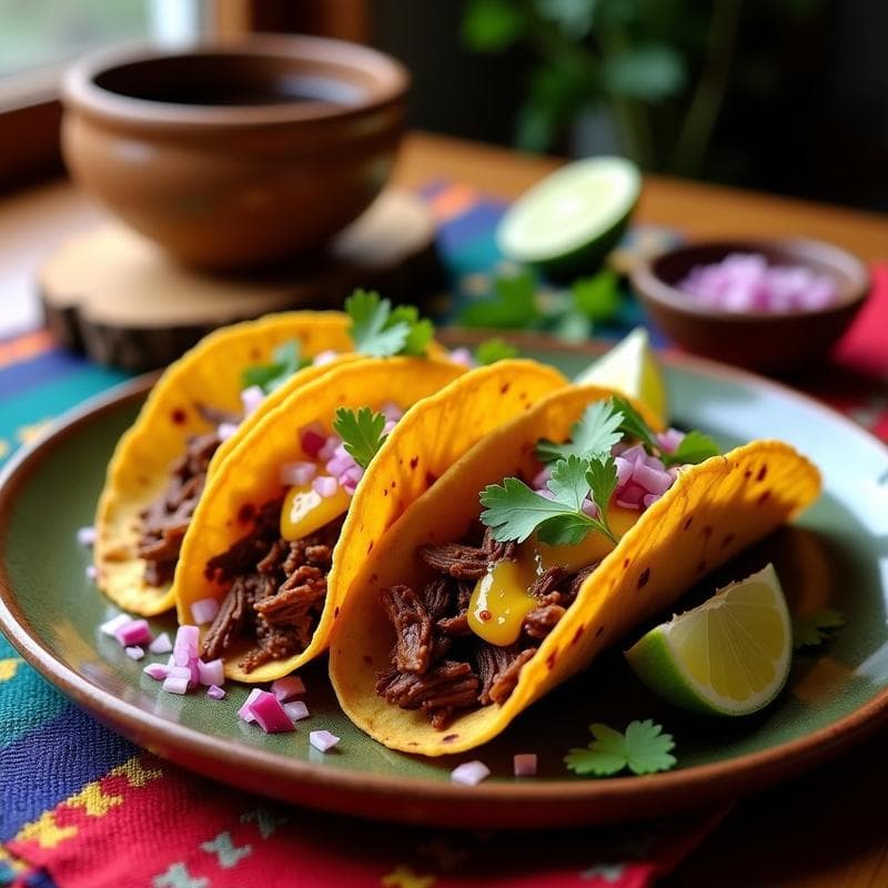 Tacos de Birria de Res en Airfryer: Receta Rápida con Sabor Tradicional