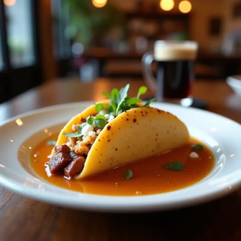 Taco Dorado de Café Mexicano: Receta con Espresso y Canela para Energía Inmediata