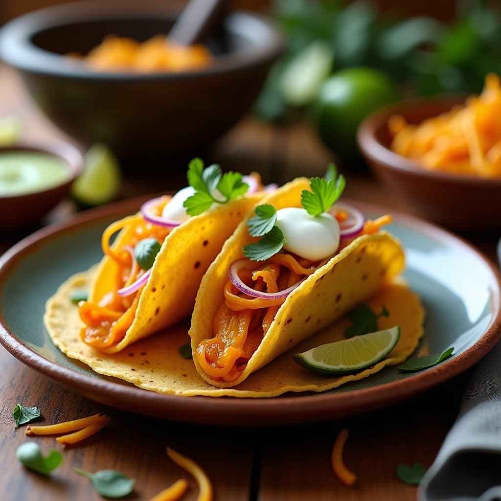 Taco Dorado de Flor de Calabaza con Queso Oaxaca: Receta Mexicana en Airfryer Crujiente