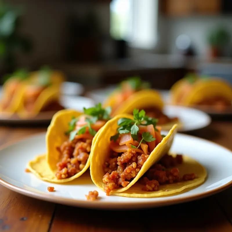 Tacos Veganos de Jackfruit Pibil: Receta de Cochinita Vegetal con Achiote y Naranja