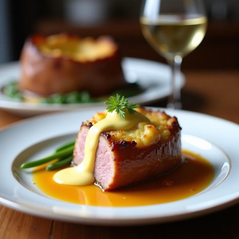 Tacones Ibéricos con Foie Gratinado: Receta en Airfryer en 12 Minutos