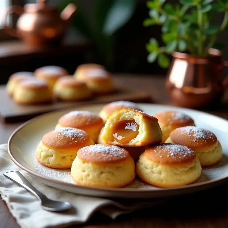 Tacones Mantecosos Rellenos de Dulce de Leche: Receta Casera Fácil y Esponjosa