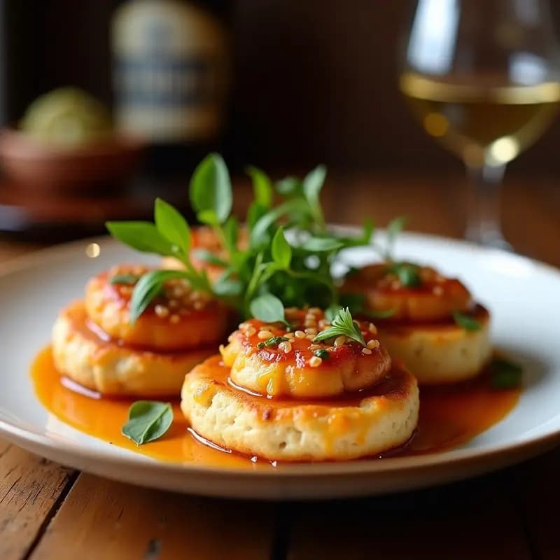 Tacones de Pan Castellano Rellenos de Morcilla y Cebolla: Receta Tradicional con Toque Gourmet