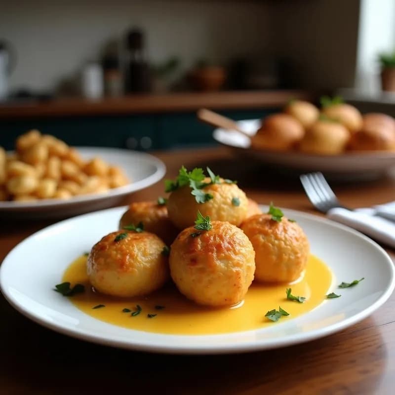 Tacones de Patata y Jamón Ibérico: Receta Crujiente en Horno con 4 Ingredientes