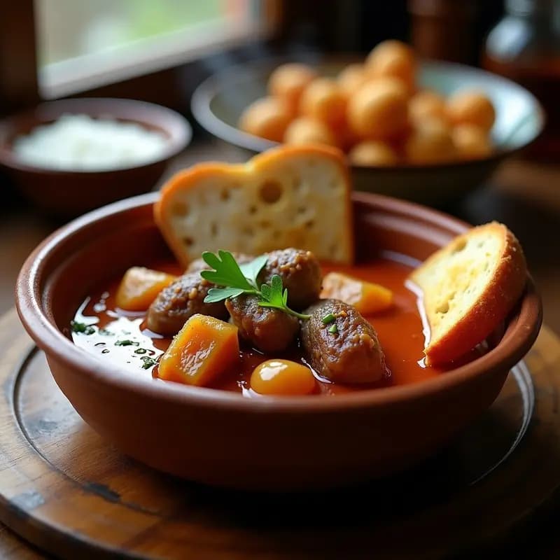Tacones Pringados Cordobeses: Receta Tradicional en Olla Lenta con Toque Crujiente