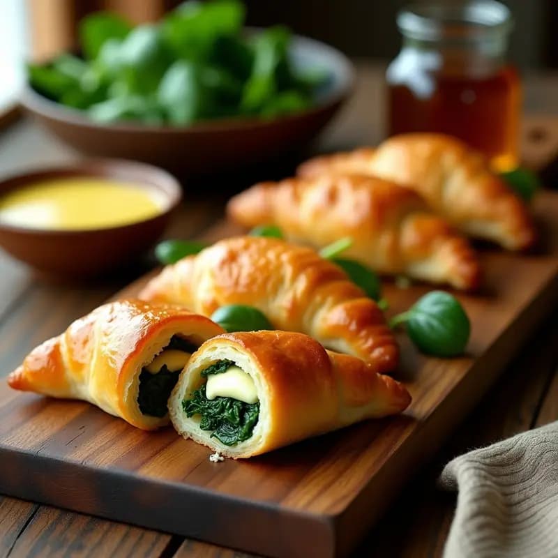 Tacones Rellenos de Queso de Cabra y Espinacas: Receta en Airfryer Crujiente y Sin Horno