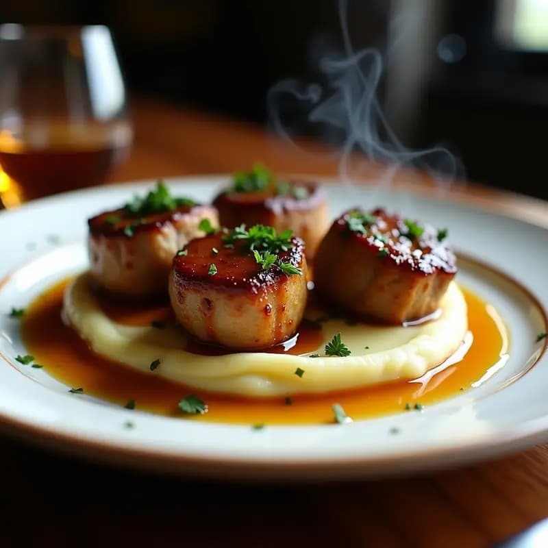 Tacones de Ternera al Whisky y Miel: Receta en Airfryer en 20 Minutos