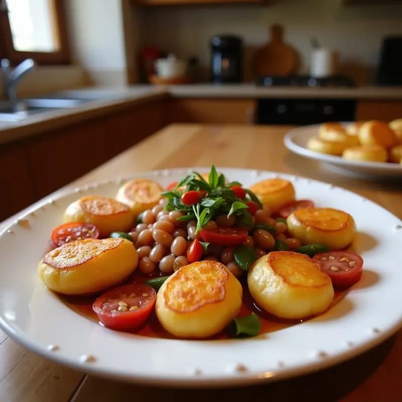 Tacones de Valladolid: Receta Tradicional de Patata y Chorizo Ibérico al Horno