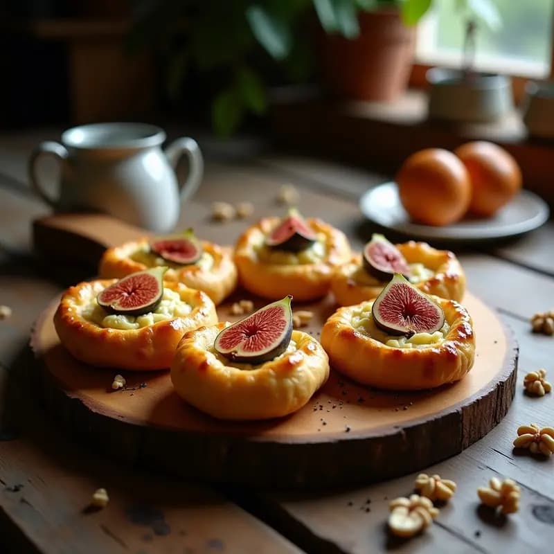 Tacones de Queso Azul y Higos: Receta Viral en Airfryer para Sorprender