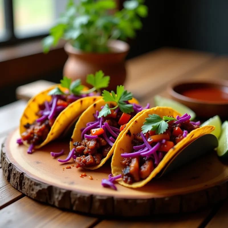 Tacos Ahumados de Jackfruit Pulled: Receta Vegana en Airfryer con Sabor a Barbacoa