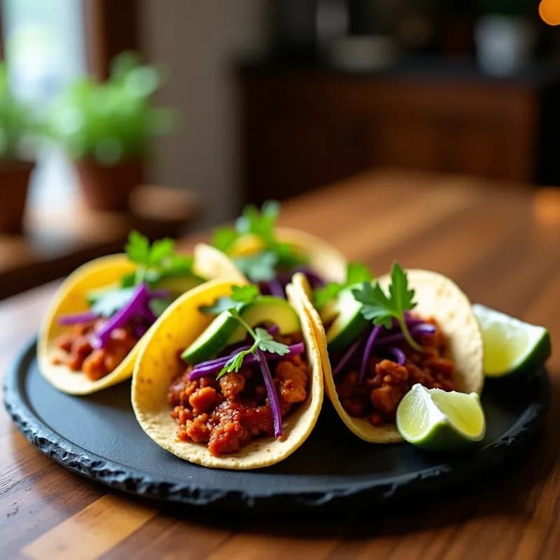 Tacos de Jackfruit Ahumado: Receta BBQ Vegana en 25 Minutos con Toque Crujiente